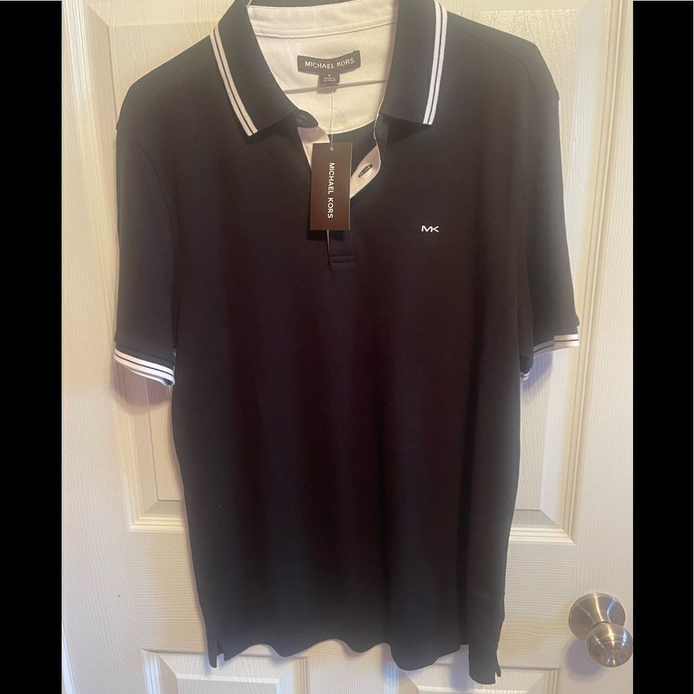 NWT Mens Michael Kors polo sz S